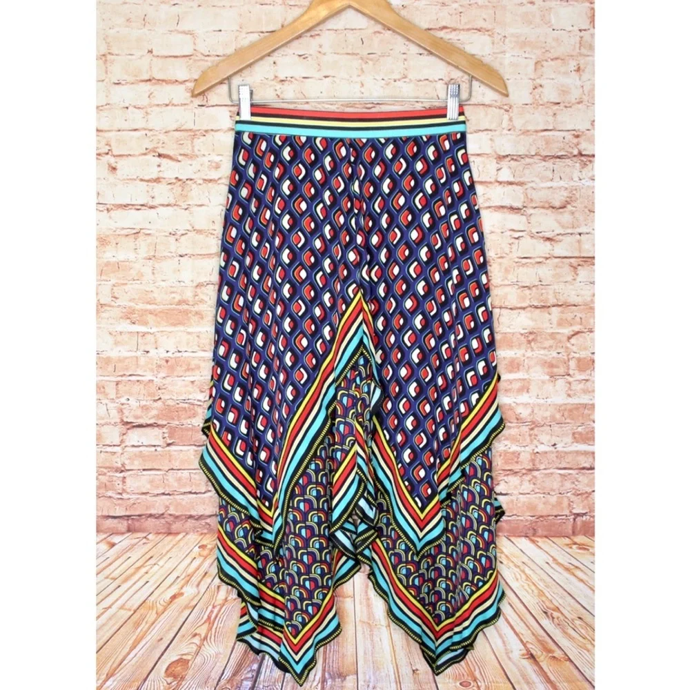 alice+olivia Maura Tiered Handkerchief Skirt